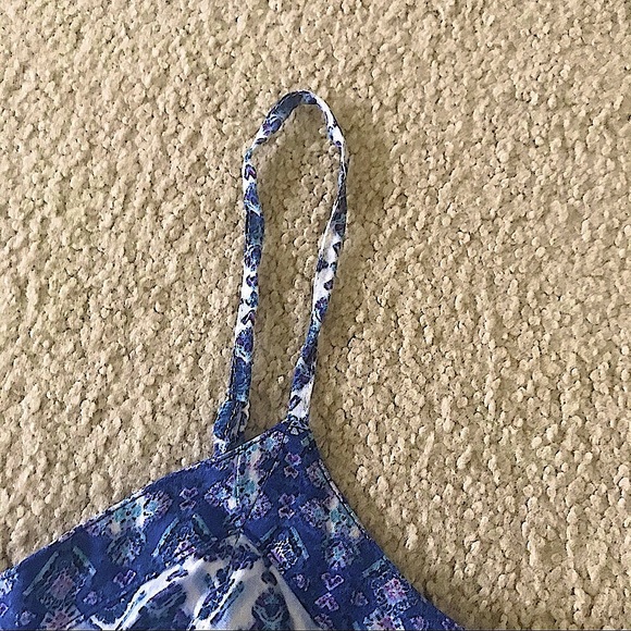 🆕🔥AMERICAN EAGLE 🦅 REALLY CUTE SPAGHETTI STRAP ROMPER/SO SOFT&FLOWY NWOT!! - Picture 7 of 9